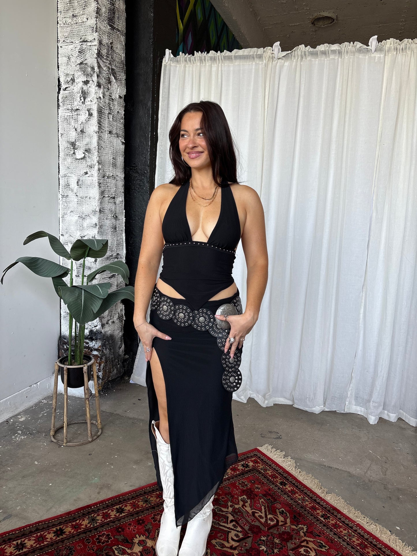 Off The Grid Midi Skirt