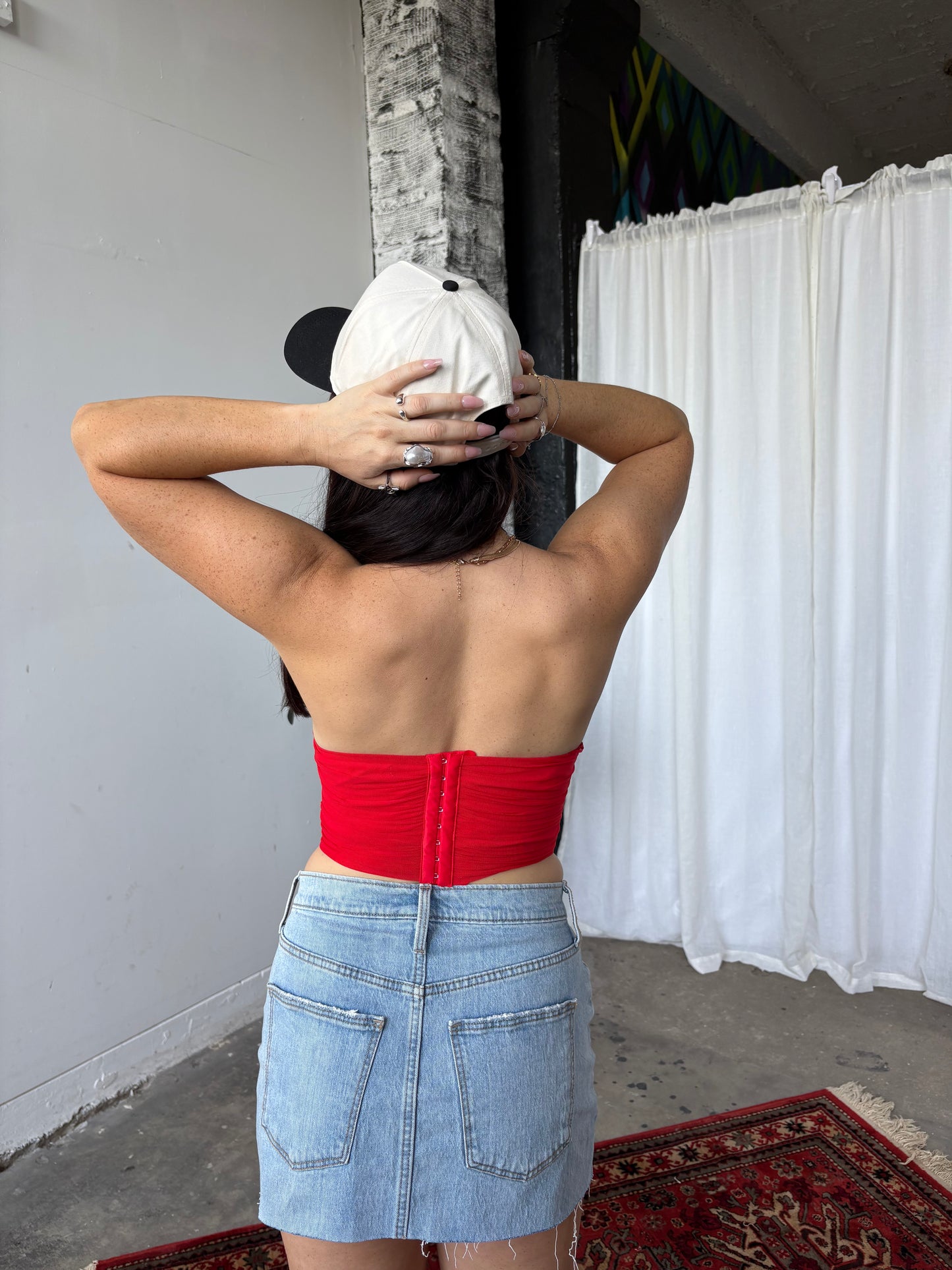 Game Day Mesh Corset