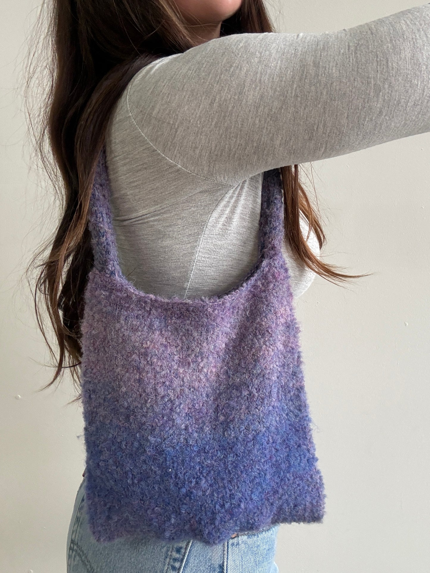 Keeping Knit Casual Crochet Tote