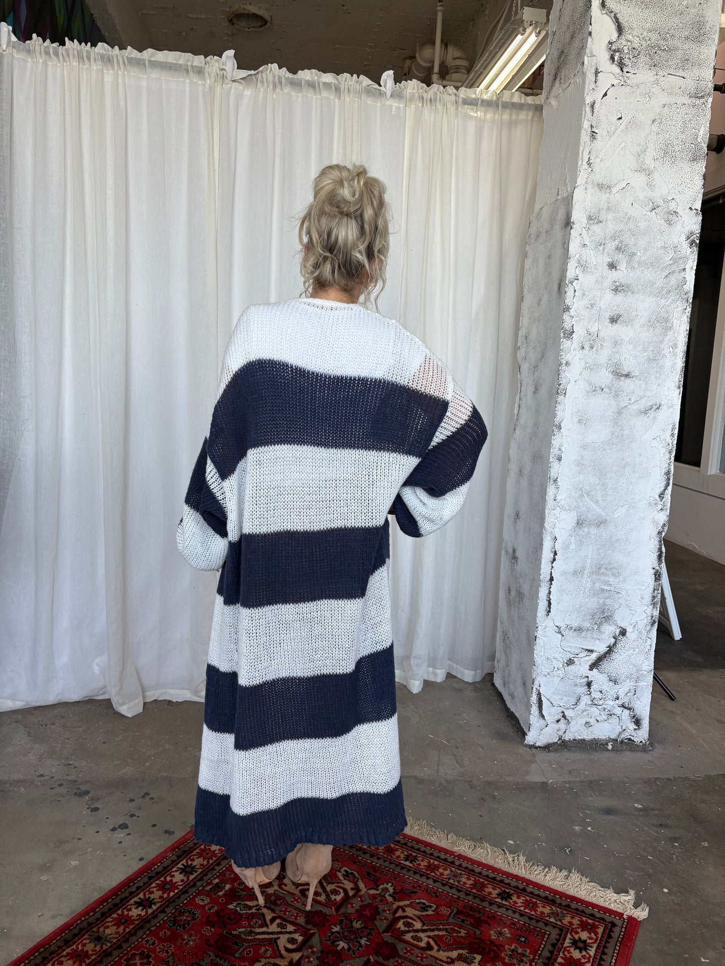 Study Sesh Oversized Duster Cardigan