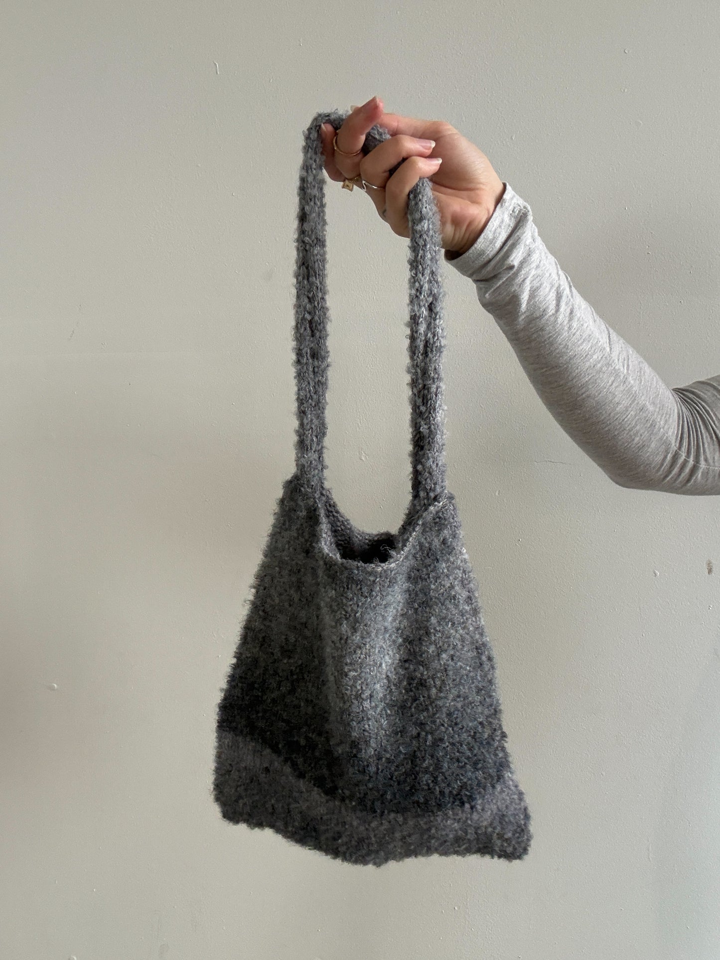 Keeping Knit Casual Crochet Tote