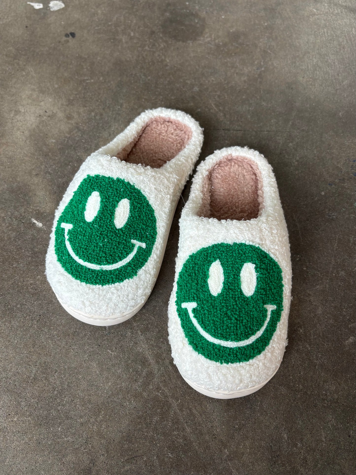 Dream Plans Smiley Slippers