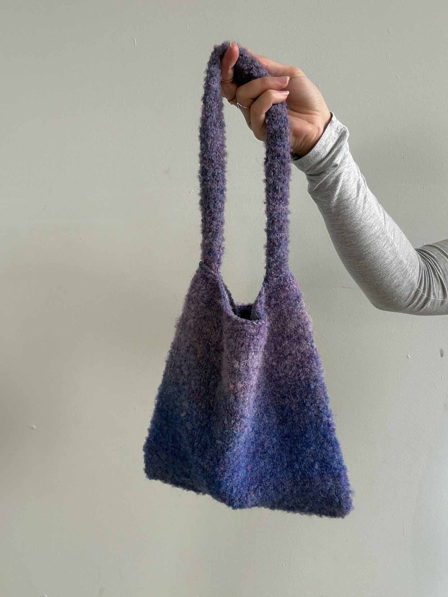Keeping Knit Casual Crochet Tote