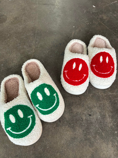 Dream Plans Smiley Slippers