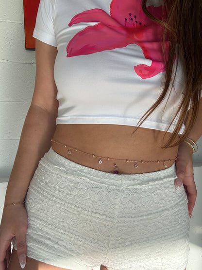 Glam Gem Waist Chain