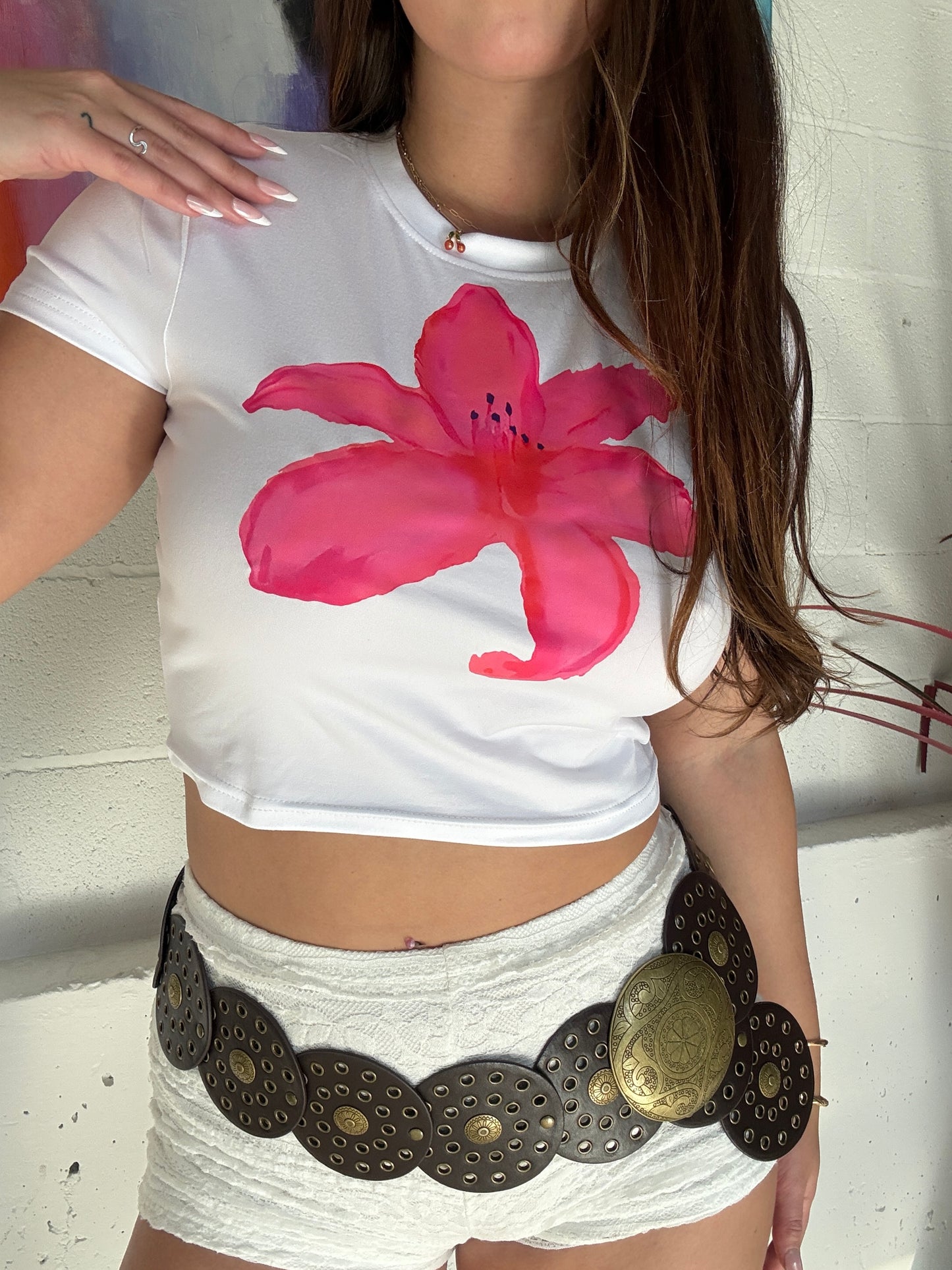 Meet You There Orchid Crop Top