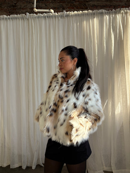 High Standards Faux Fur Coat