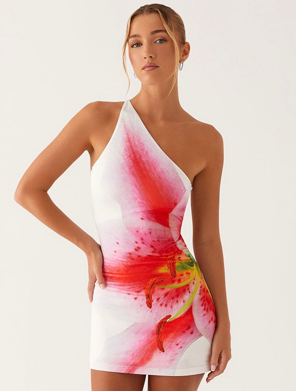 Capri One Shoulder Dress