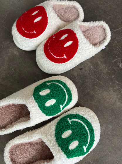 Dream Plans Smiley Slippers