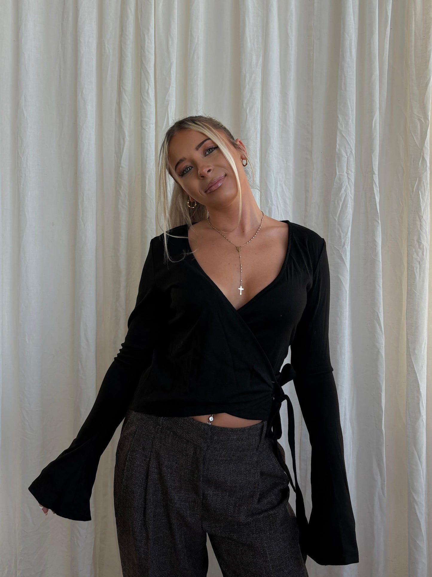 Pilates Princess Wrap Top