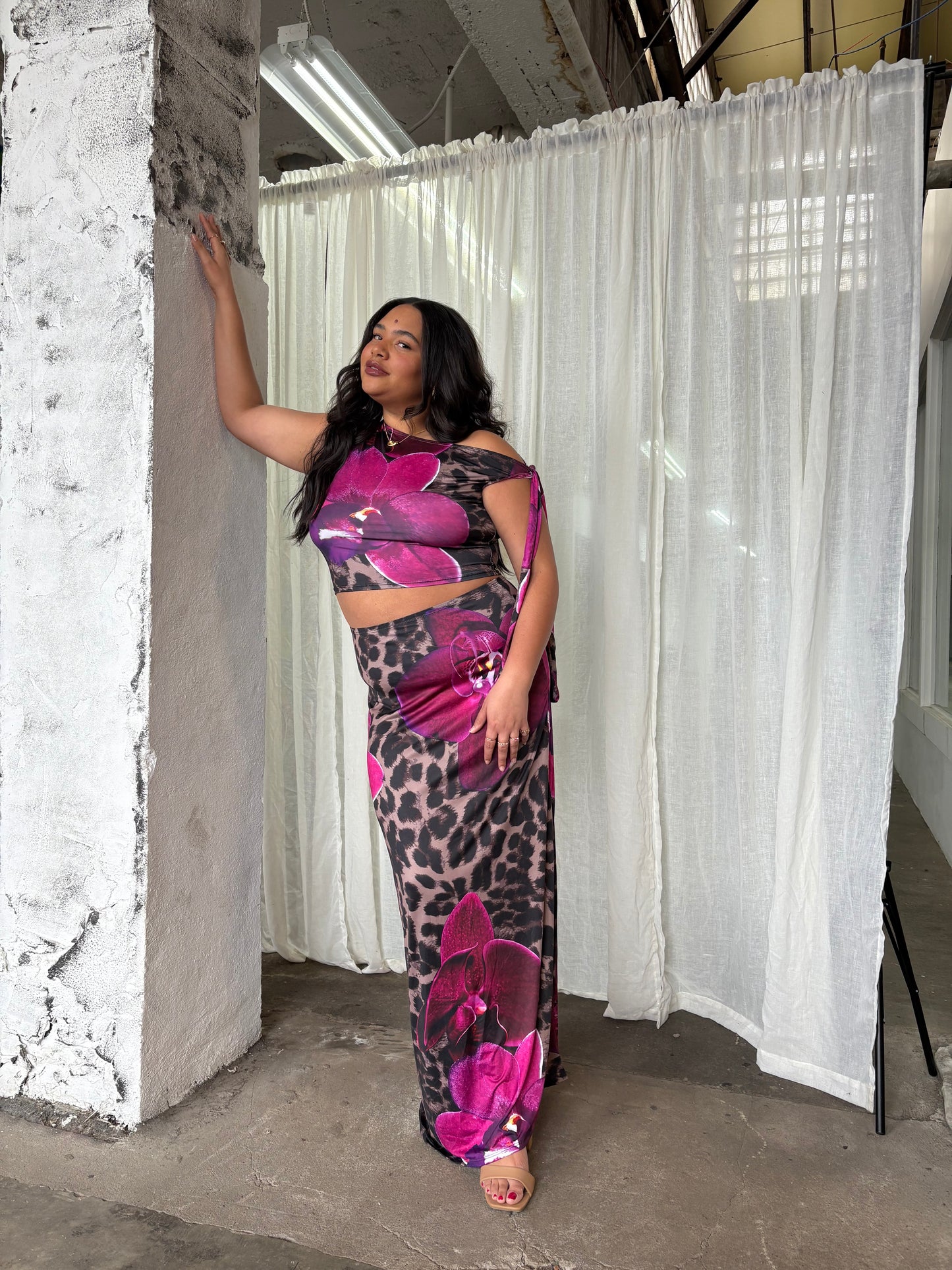 CURVY South Beach Maxi Skirt