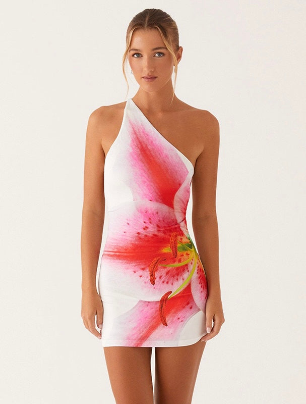 Capri One Shoulder Dress