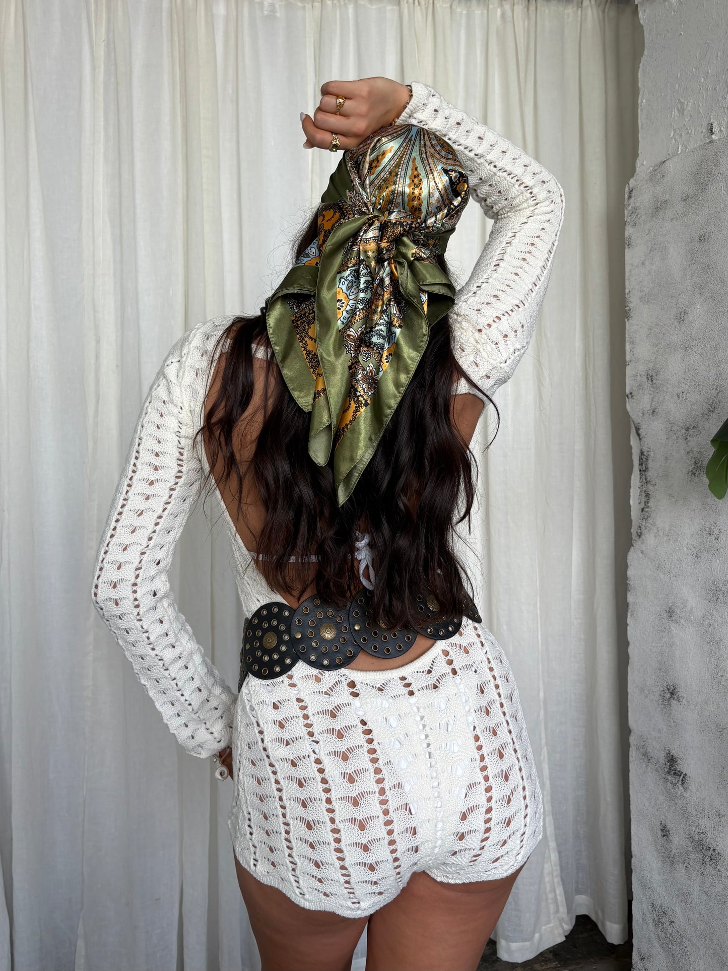 Desert Daze Crochet Romper