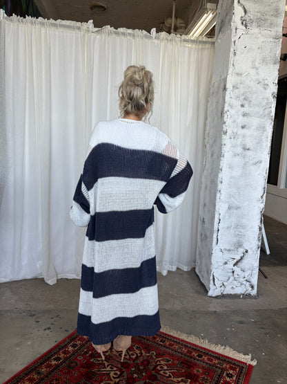 Study Sesh Oversized Duster Cardigan