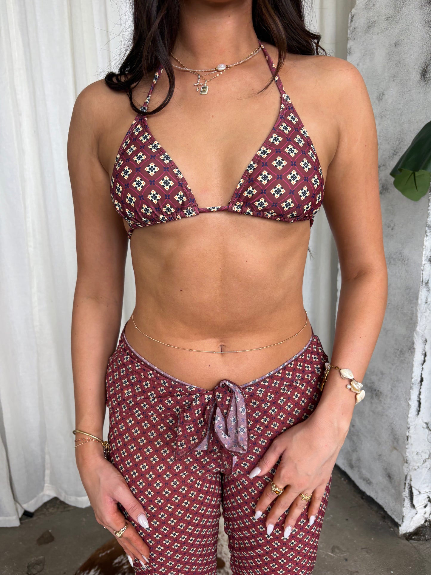 Cocoa Glow Bikini Set