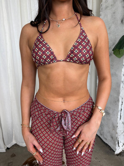 Cocoa Glow Bikini Set