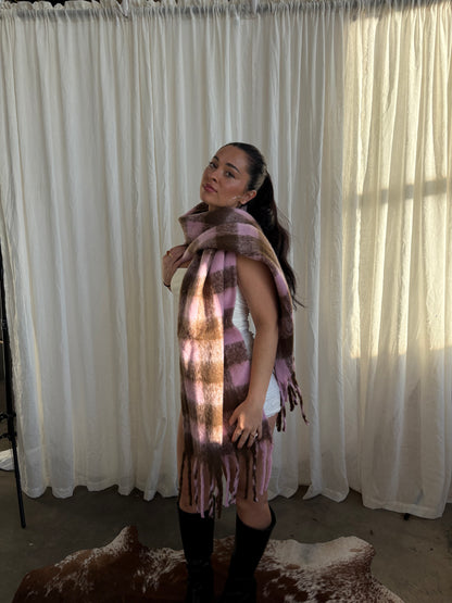 Cuddle Up Striped Scarf