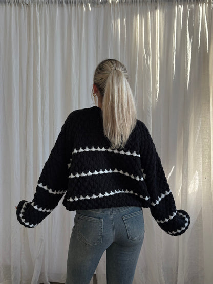 Snow Day Sweater - Black