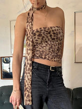 Load image into Gallery viewer, Party Animal Tube Top + Scarf