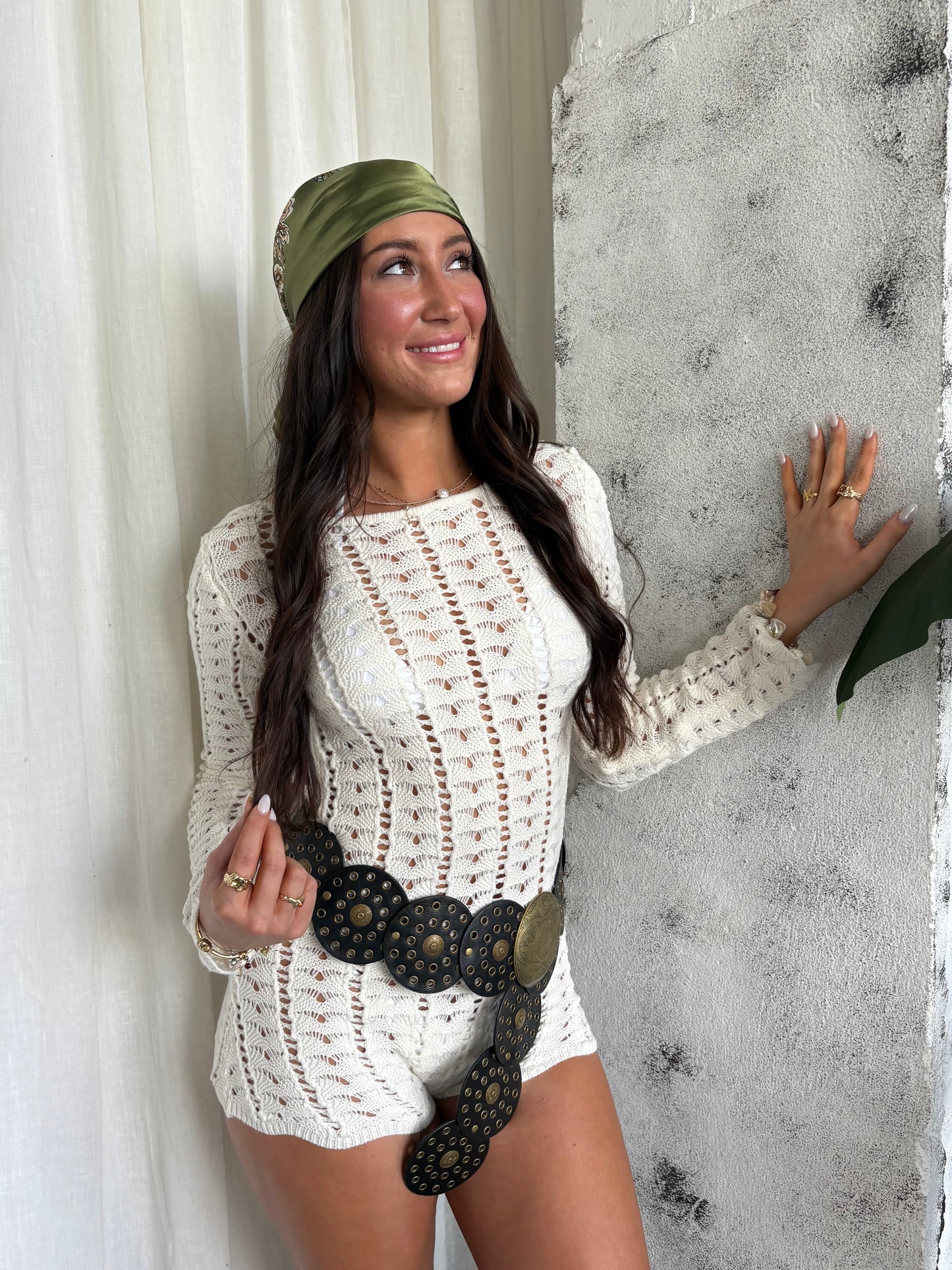 Desert Daze Crochet Romper