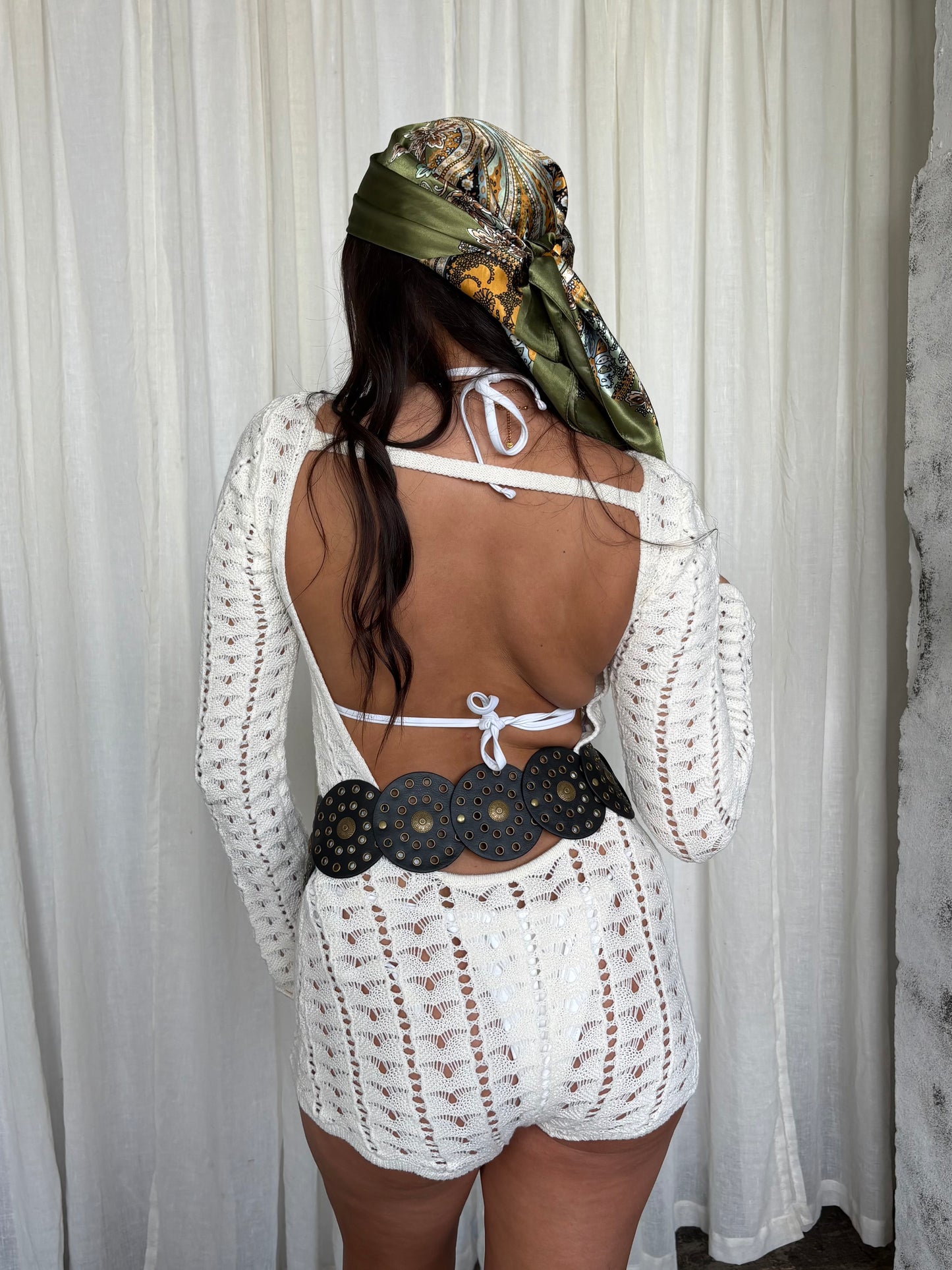Desert Daze Crochet Romper