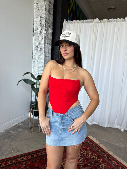 Game Day Mesh Corset