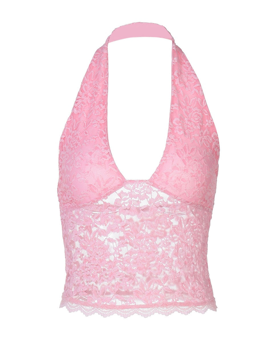 Darlin' Lace Top - Pink