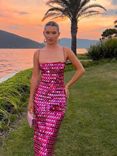 Load image into Gallery viewer, Mixed Signals Sequin Dress