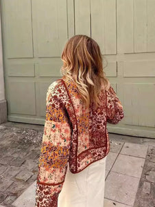 Pretty Please Patchwork Blazer