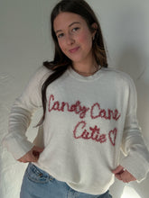 Load image into Gallery viewer, Candy Cane Cutie Christmas Sweater