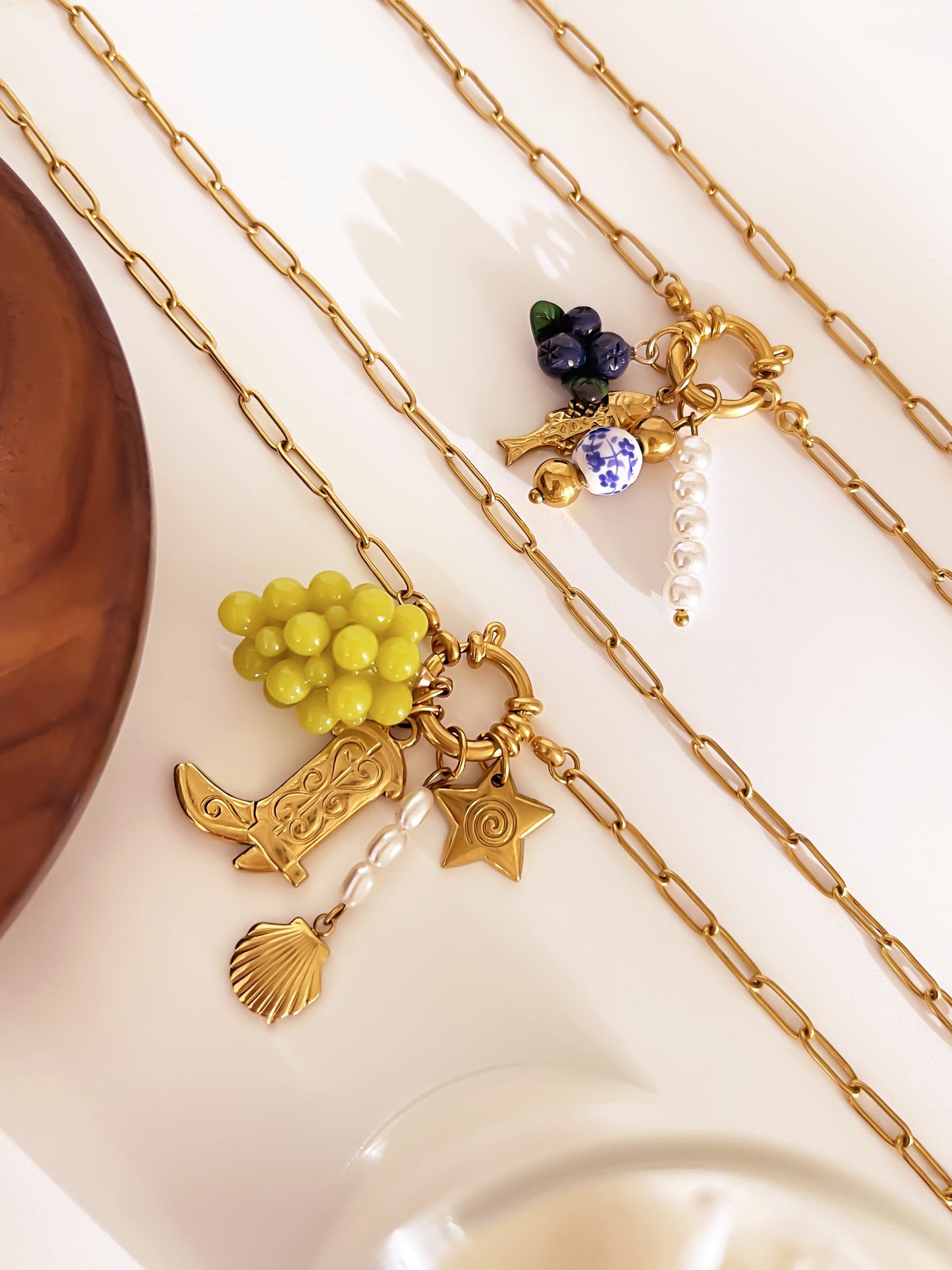 Napa Valley Charm Necklace