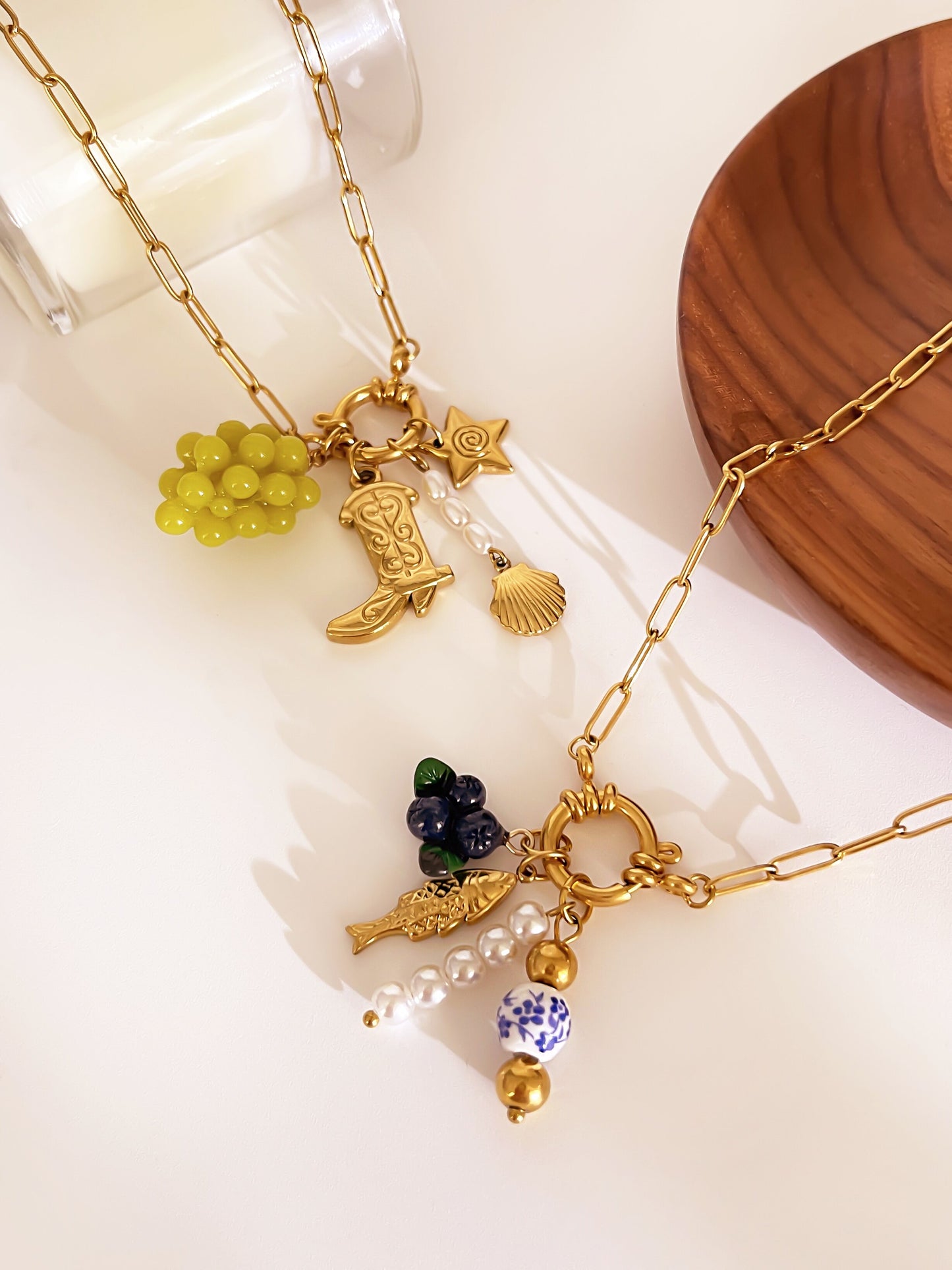 Napa Valley Charm Necklace