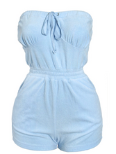 Load image into Gallery viewer, Poolside Terrycloth Romper